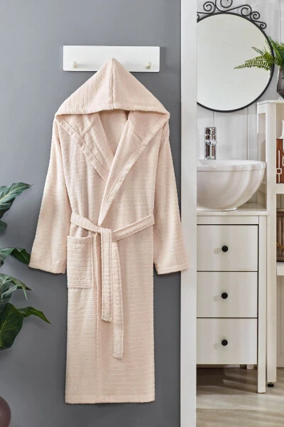 Nature Hooded Plus Size Bathrobe - STERNEN GLANZ