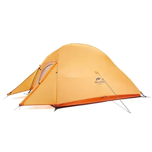 Naturehike Cloud-Up 2 Person Tent Lightweight Backpacking Tent with Footprint - Free Standing Ultralight Camping Hiking Backpack Tents Two Person Tent - MODAZONE