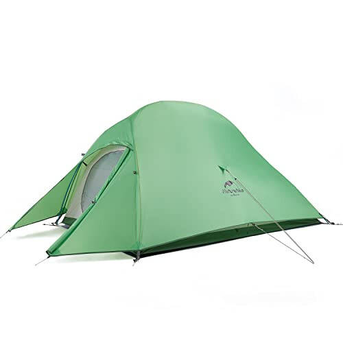 Naturehike Cloud-Up 2 Person Tent Lightweight Backpacking Tent with Footprint - Free Standing Ultralight Camping Hiking Backpack Tents Two Person Tent - 1