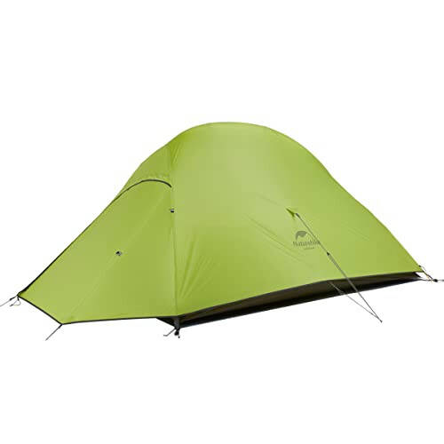 Naturehike Cloud-Up 2 Person Tent Lightweight Backpacking Tent with Footprint - Free Standing Ultralight Camping Hiking Backpack Tents Two Person Tent - 2