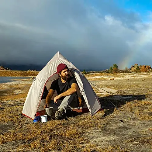 Naturehike Cloud-Up 2 Person Tent Lightweight Backpacking Tent with Footprint - Free Standing Ultralight Camping Hiking Backpack Tents Two Person Tent - 6