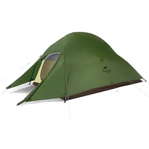 Naturehike Cloud-Up 2 Person Tent Lightweight Backpacking Tent with Footprint - Free Standing Ultralight Camping Hiking Backpack Tents Two Person Tent - 1