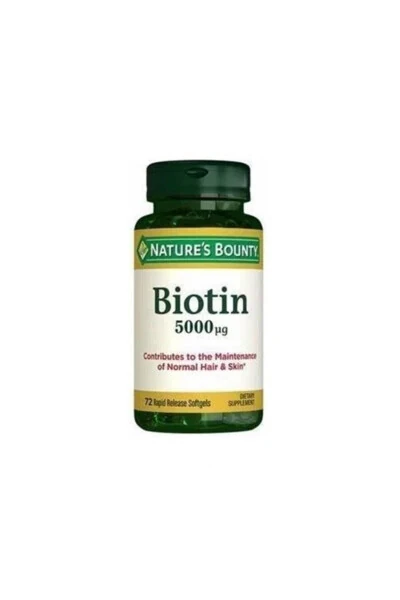 Nature's Bounty Biotin 5000 Mcg - NATURE'S BOUNTY