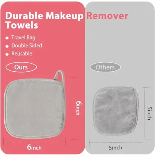 Natwag Makeup Remover Cloth, 6