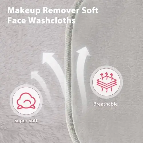 Natwag Makeup Remover Cloth, 6