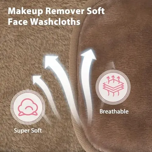 Natwag Makeup Remover Cloth, 6