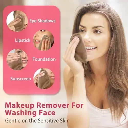 Natwag Makeup Remover Cloth, 6