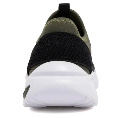 Nautica Bolalar uchun Sport Slip-On Krossovkalari - O'g'il va qizlar uchun qulay Bungee yugurish poyabzali - 3