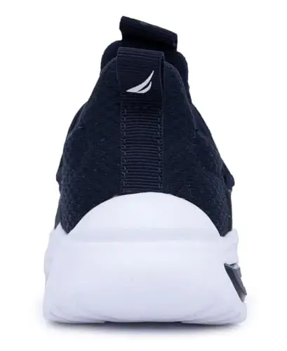 Nautica Kids Athletic Slip-On Sneakers - Comfortable Bungee Running Shoes for Boys and Girls - Stylish and Supportive Footwear for Active Kids (Big Kid/Little Kid/Toddler) - 3