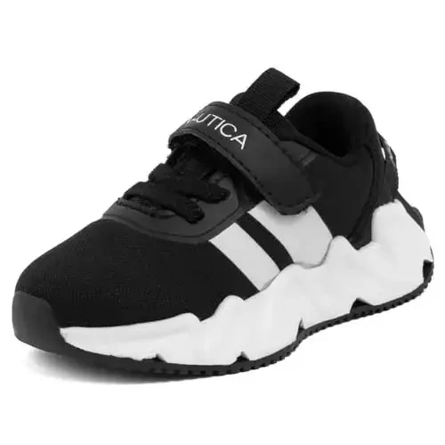 Nautica Kids Fashion Sneaker Athletic Running Shoe with One Strap |Boys - Girls|(Toddler/Little Kid) - 1