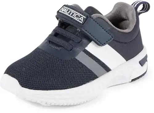 Nautica Kids Fashion Sneaker Athletic Running Shoe with One Strap |Boys - Girls|(Toddler/Little Kid) - 1