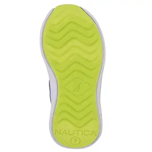 Nautica Kids Fashion Sneaker Athletic Running Shoe with One Strap |Boys - Girls|(Toddler/Little Kid) - 5