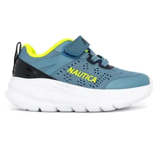 Nautica Kids Fashion Sneaker Athletic Running Shoe with One Strap |Boys - Girls|(Toddler/Little Kid) - 2