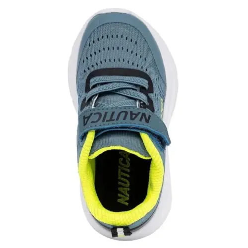 Nautica Kids Fashion Sneaker Athletic Running Shoe with One Strap |Boys - Girls|(Toddler/Little Kid) - 3