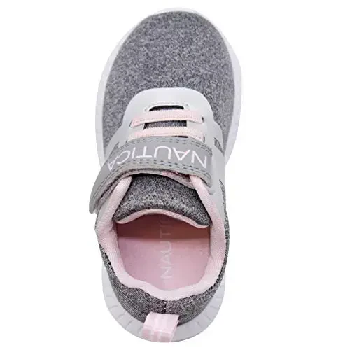 Nautica Kids Fashion Sneaker Athletic Running Shoe with One Strap |Boys - Girls|(Toddler/Little Kid) - 4