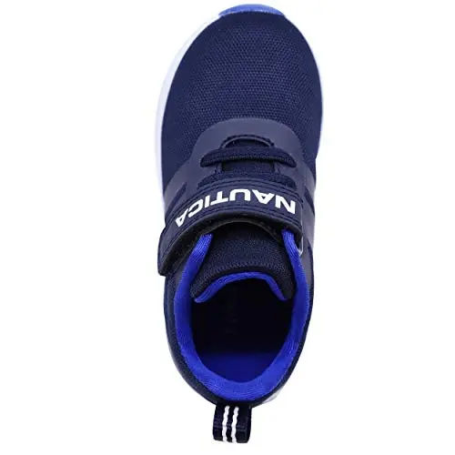 Nautica Kids Fashion Sneaker Athletic Running Shoe with One Strap |Boys - Girls|(Toddler/Little Kid) - 4