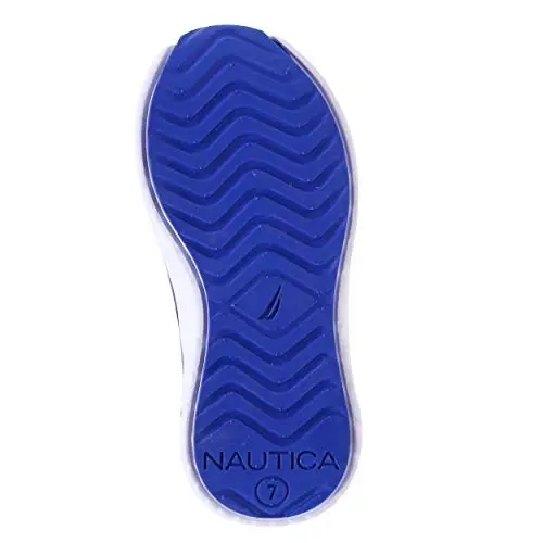 Nautica Kids Fashion Sneaker Athletic Running Shoe with One Strap |Boys - Girls|(Toddler/Little Kid) - 5
