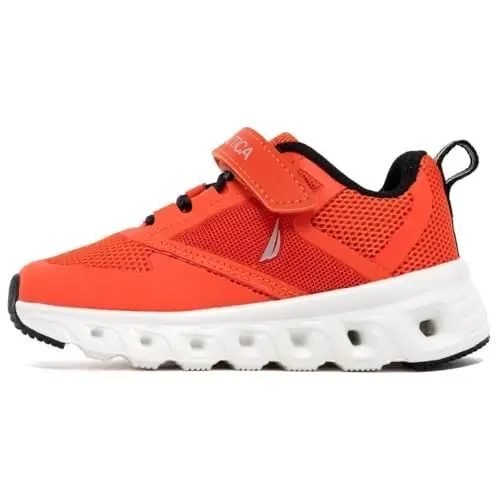 Nautica Kids Fashion Sneaker Athletic Running Shoe with One Strap |Boys - Girls|(Toddler/Little Kid) - 2