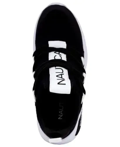 Nautica Kids Athletic Slip-On Krossovkalari - O'g'il va qizlar uchun qulay bungee yugurish poyabzallari - Faol bolalar uchun zamonaviy va qulay poyabzal (Katta bola/Kichik bola/Yosh bola) - 4