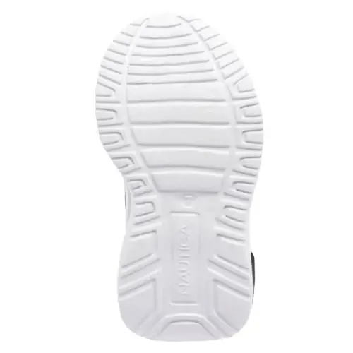 Nautica Kids Athletic Slip-On Sneakers - Comfortable Bungee Running Shoes for Boys and Girls - Stylish and Supportive Footwear for Active Kids (Big Kid/Little Kid/Toddler) - 6