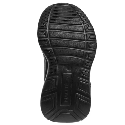 Nautica Kids Athletic Slip-On Sneakers - Comfortable Bungee Running Shoes for Boys and Girls - Stylish and Supportive Footwear for Active Kids (Big Kid/Little Kid/Toddler) - 5