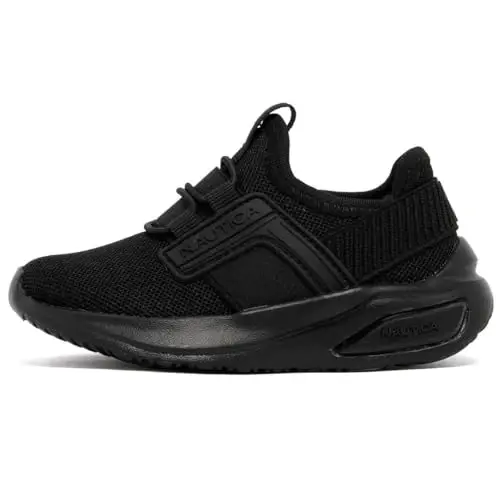 Nautica Kids Athletic Slip-On Sneakers - Comfortable Bungee Running Shoes for Boys and Girls - Stylish and Supportive Footwear for Active Kids (Big Kid/Little Kid/Toddler) - NAUTICA (1)