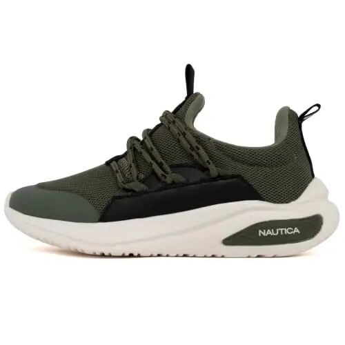 Nautica Kids Athletic Slip-On Sneakers - Comfortable Bungee Running Shoes for Boys and Girls - Stylish and Supportive Footwear for Active Kids (Big Kid/Little Kid/Toddler) - Nautica (1)