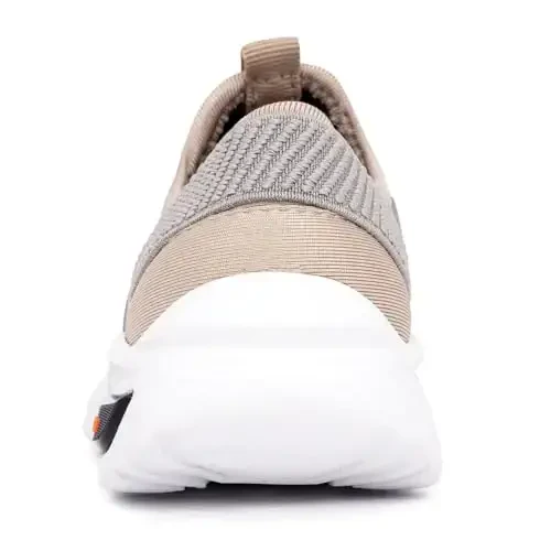 Nautica Kids Athletic Slip-On Sneakers - O'g'il va qizlar uchun qulay bungee yugurish poyabzallari - Faol bolalar uchun zamonaviy va qo'llab-quvvatlovchi poyabzal (Katta bola / Kichik bola / Yosh bola) - 3