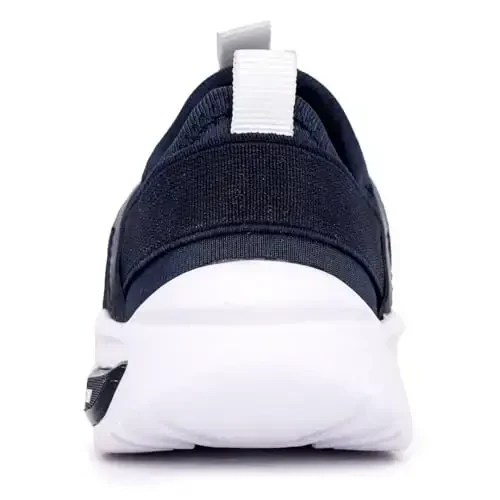Nautica Kids Athletic Slip-On Sneakers - O'g'il va qizlar uchun qulay bungee yugurish poyabzallari - Faol bolalar uchun zamonaviy va qo'llab-quvvatlovchi poyabzal (Katta bola/Kichik bola/Yosh bola) - 3