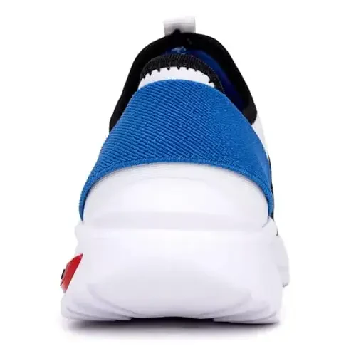 Nautica Kids Athletic Slip-On Sneakers - O'g'il va qizlar uchun qulay bungee yugurish poyabzallari - Faol bolalar uchun zamonaviy va qo'llab-quvvatlovchi poyabzal (Katta bola/Kichik bola/Yosh bola) - 3