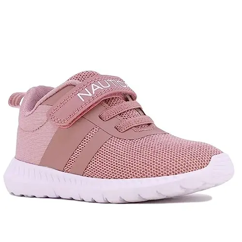 Nautica Kids Fashion Sneaker Athletic Running Shoe with One Strap |Boys - Girls|(Toddler/Little Kid) 