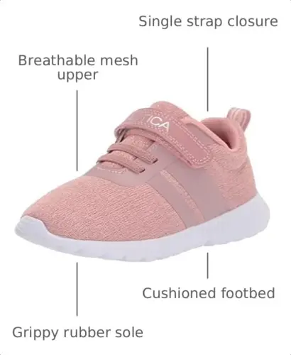 Nautica Kids Fashion Sneaker Athletic Running Shoe with One Strap |Boys - Girls|(Toddler/Little Kid) - NAUTICA (1)
