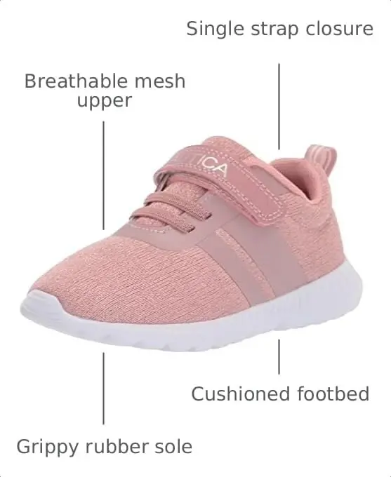 Nautica Kids Fashion Sneaker Athletic Running Shoe with One Strap |Boys - Girls|(Toddler/Little Kid) - 2