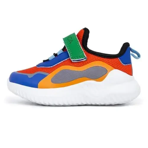 Nautica Kids Fashion Sneaker Athletic Running Shoe with One Strap |Boys - Girls|(Toddler/Little Kid) - 2