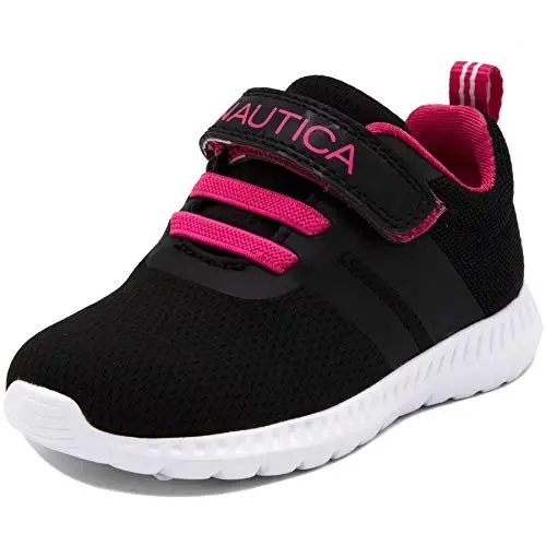 Nautica Kids Fashion Sneaker Athletic Running Shoe with One Strap |Boys - Girls|(Toddler/Little Kid) 