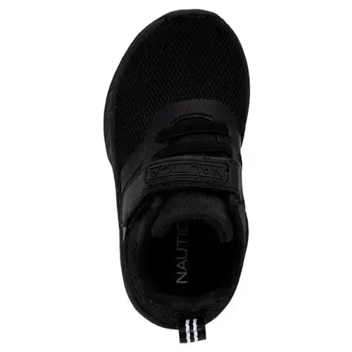 Nautica Kids Fashion Sneaker Athletic Running Shoe with One Strap |Boys - Girls|(Toddler/Little Kid) - 4