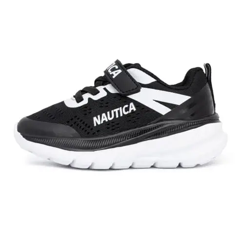 Nautica Kids Fashion Sneaker Athletic Running Shoe with One Strap |Boys - Girls|(Toddler/Little Kid) - 2