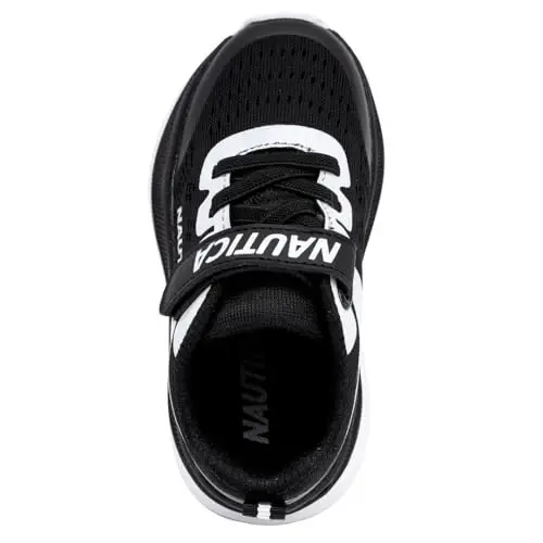 Nautica Kids Fashion Sneaker Athletic Running Shoe with One Strap |Boys - Girls|(Toddler/Little Kid) - 4