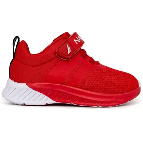 Nautica Kids Fashion Sneaker Athletic Running Shoe with One Strap |Boys - Girls|(Toddler/Little Kid) - 2