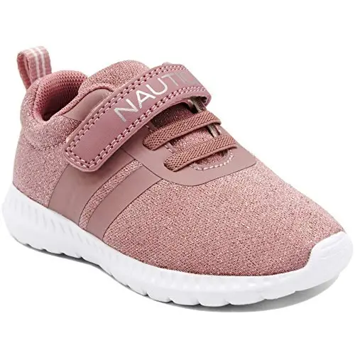 Nautica Kids Fashion Sneaker Athletic Running Shoe with One Strap |Boys - Girls|(Toddler/Little Kid) - 4