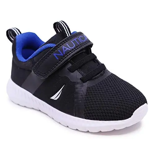 Nautica Kids Fashion Sneaker Athletic Running Shoe with One Strap |Boys - Girls|(Toddler/Little Kid) 