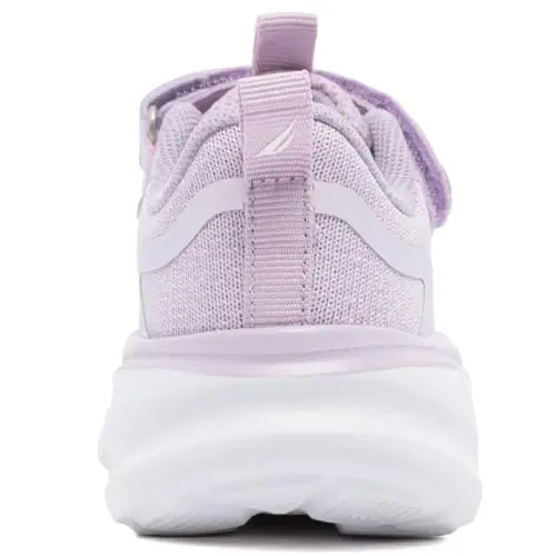 Nautica Kids Running Shoes for Boys and Girls, Lightweight Athletic Sneakers with Cushioned Comfort, Hook and Loop Strap, Bungee Lace Tennis Shoes for Toddler Little Kid and Big Kid - 3
