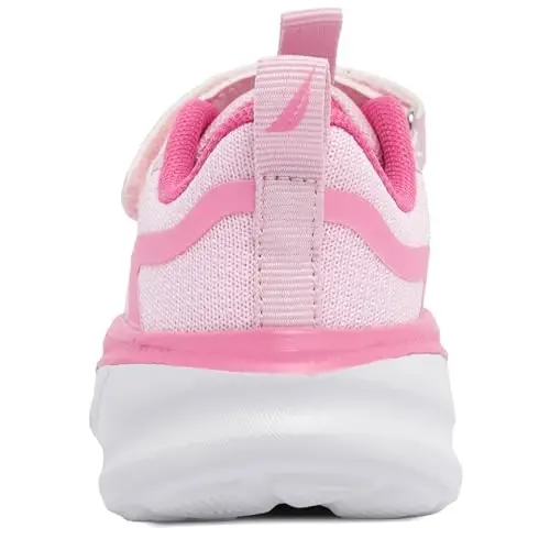 Nautica Kids Running Shoes for Boys and Girls, Lightweight Athletic Sneakers with Cushioned Comfort, Hook and Loop Strap, Bungee Lace Tennis Shoes for Toddler Little Kid and Big Kid - 3