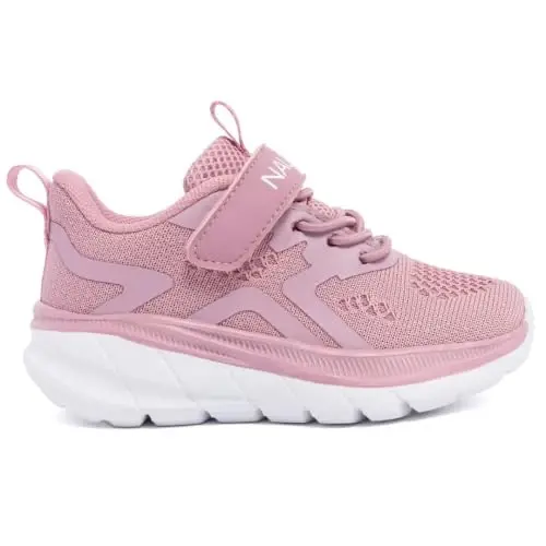 Nautica Kids Running Shoes for Boys and Girls, Lightweight Athletic Sneakers with Cushioned Comfort, Hook and Loop Strap, Bungee Lace Tennis Shoes for Toddler Little Kid and Big Kid - 2