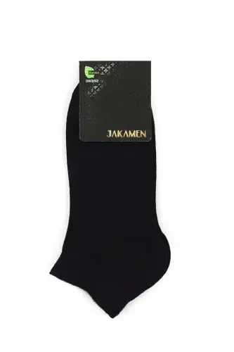 Navy Bamboo Ankle Socks - JAKAMEN (1)
