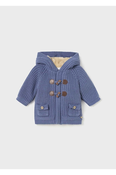 Navy Blue Baby Knit Cardigan - 9