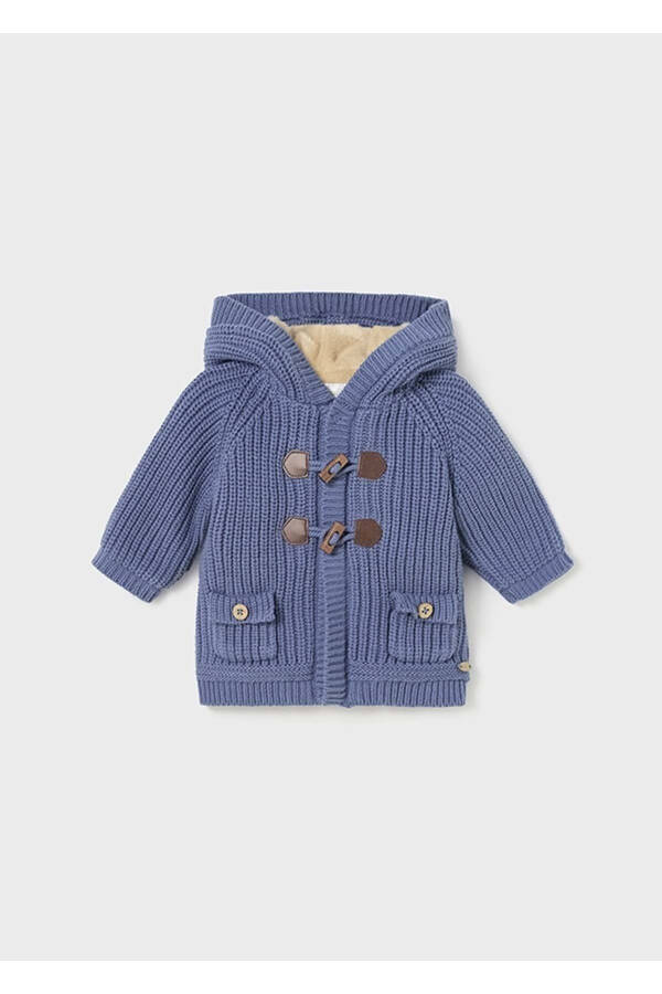 Navy Blue Baby Knit Cardigan - 10