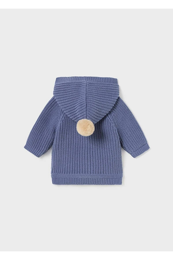 Navy Blue Baby Knit Cardigan - 11