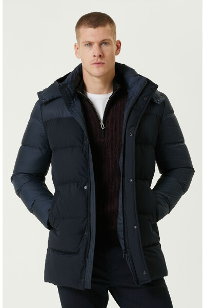 Navy blue coat - 1