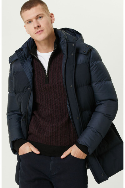 Navy blue coat - 2